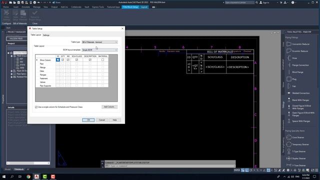AUTOCAD PLANT 3D CUSTOMIZING THE P&ID AND ORTHOGRAPHIC DRAWING FRAME смотреть онлайн