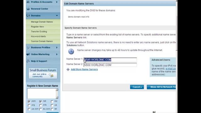 How to Configure Nameservers on Network Solutions смотреть онлайн