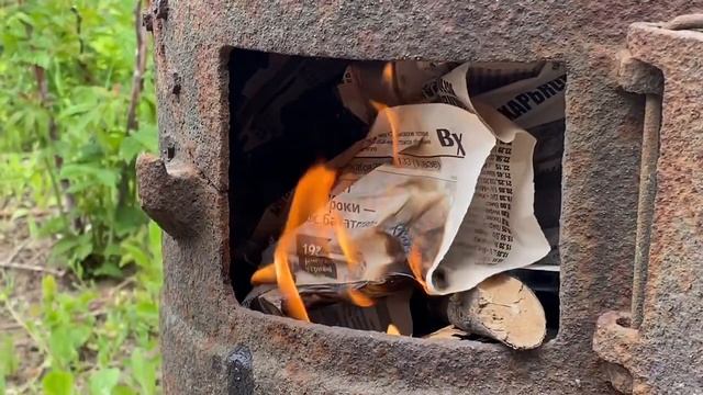 Как в военное время готовить без газа или армейская буржуйка смотреть онлайн