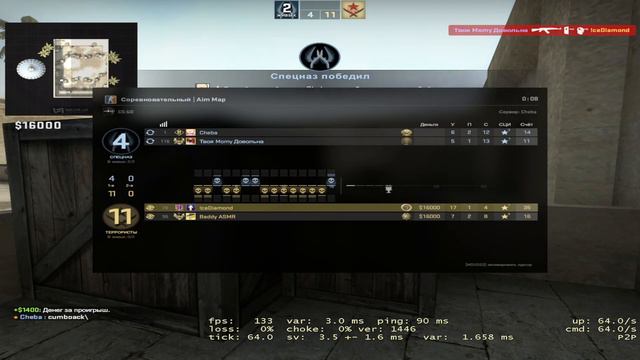 ИГРАЮ ПРОТИВ ЧЕБЫ И ЧАЙСА АСМР КС ГО I ТИХИЙ ШЕПОТ смотреть онлайн