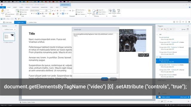 How to create custom video controls in the Articulate Storyline? смотреть онлайн