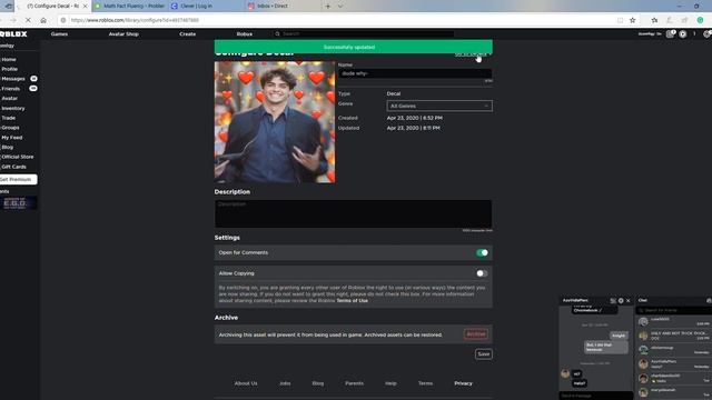how to delete roblox decals lol смотреть онлайн