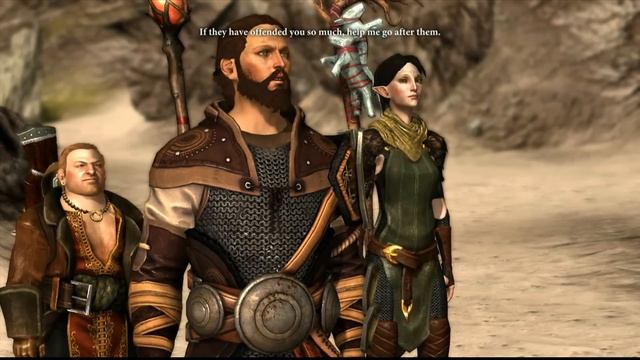 Dragon Age 2- Meeting the Tal-Vashoth, "Maraas" смотреть онлайн