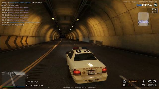 GTA 5 / Appi-RP/ Помощник шерифа day 1 смотреть онлайн