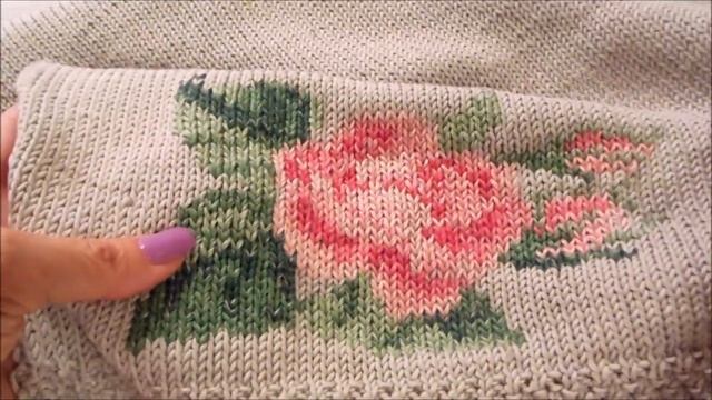 Кардиган с вышивкой из хлопка. Мастер Класс. смотреть онлайн