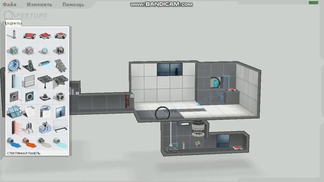 Строим тестовую камеру - Portal 2 (конструктор испытаний) смотреть онлайн