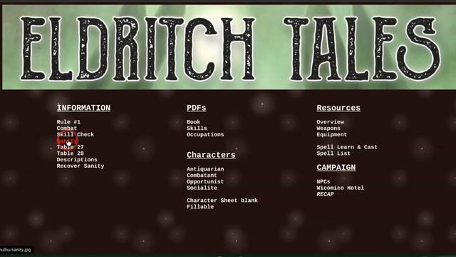 PART 1: Mechanics overview of Lovecraft OSR RPG Eldritch Tales D&D D20 system White Box Cthulhu смотреть онлайн