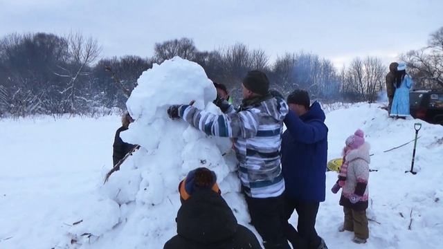 Лепим Снеговика на Дед Мороз & Снеговик Рязань 2019 смотреть онлайн