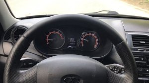 Биение руля при торможении. Гранта.