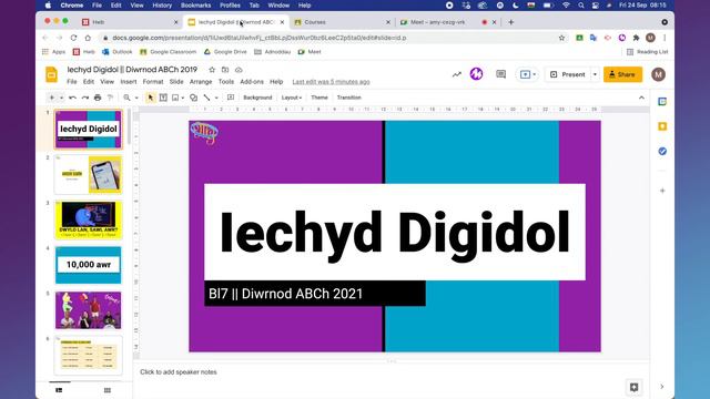 Recordio cyflwyniad i dasg gyda Google Classroom смотреть онлайн