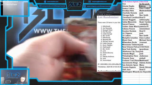 2019 20 Panini Select Hybrid 3 Box #332 смотреть онлайн