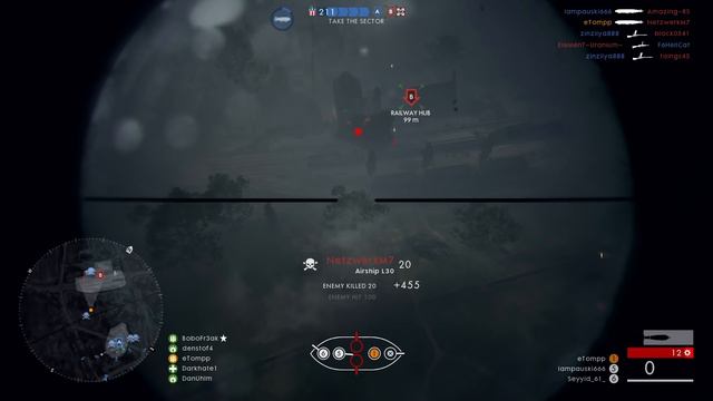 Behemoth Fire From The Skies! (Airship L30) - PS4 Battlefield 1 Road to Max Rank Ep. 63! смотреть онлайн