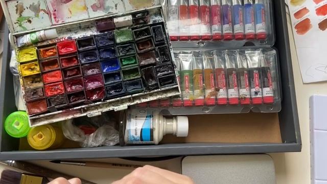 КАК НОВИЧКУ ВЫБРАТЬ КРАСКИ, КИСТИ  И ПАЛИТРУ ДЛЯ АКВАРЕЛИ