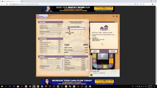 How to Play Cashflow 101 Game in Khmer - Step by Step 🕶️ смотреть онлайн