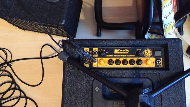 Markbass MB58R Mini CMD 121 Pure + Fender Jazz Bass смотреть онлайн