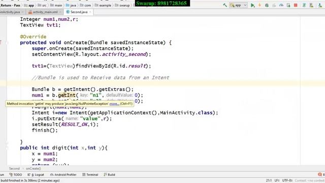 startActivityForResult in Android смотреть онлайн