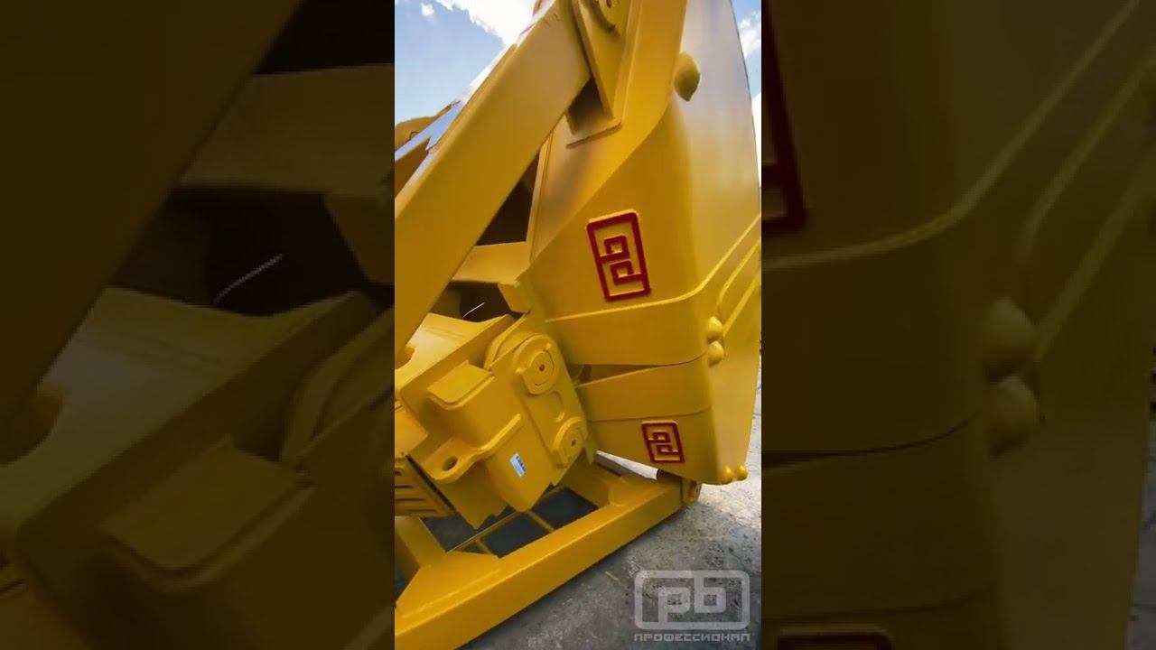 Канатный погрузочный грейфер. Тот случай, когда в одном видео сочетаются мощь, надежность и эстетика смотреть онлайн