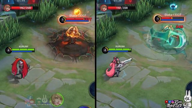 LAYLA MISS HIKARI ASPIRANTS UNITE SKIN EFFECT VS. BLAZING GUN SKIN - MLBB SKIN COMPARISON SERIES смотреть онлайн