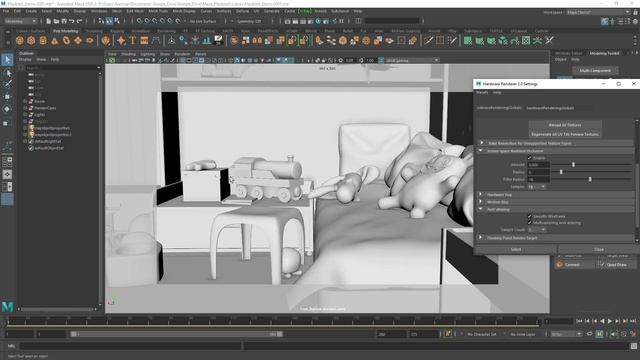 How to Create a Playblast in Maya 2020 смотреть онлайн