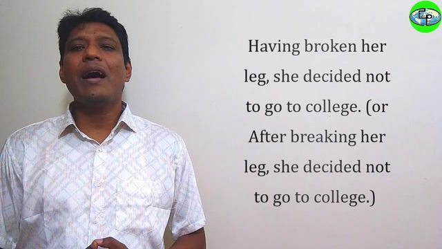 Best Ways to Learn Spoken English | Difference between Present Participle and Perfect Participle смотреть онлайн