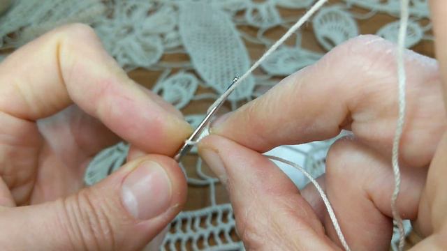 SNUR CROSETAT 161/CORDONCINO ALL'UNCINETTO/CROCHET POINT LACE CORD смотреть онлайн