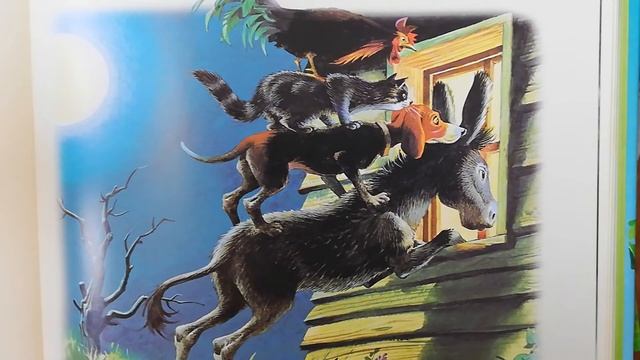 Бременские музыканты. Братья Гримм. Чтение детям вслух. Аудиосказка в картинках. смотреть онлайн