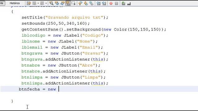 Java - Gravando arquivo txt Parte 1 смотреть онлайн