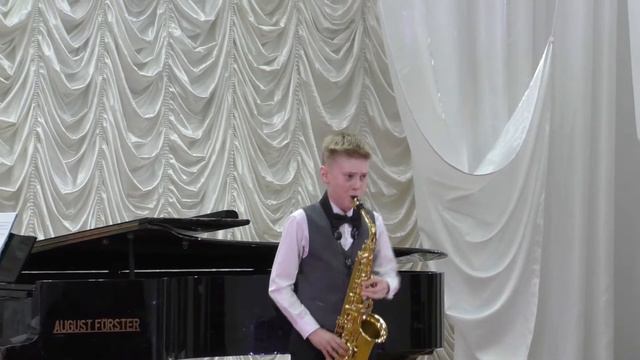 P. Dubois "Parisienne", играет Елизар Никитин 2019 год. смотреть онлайн