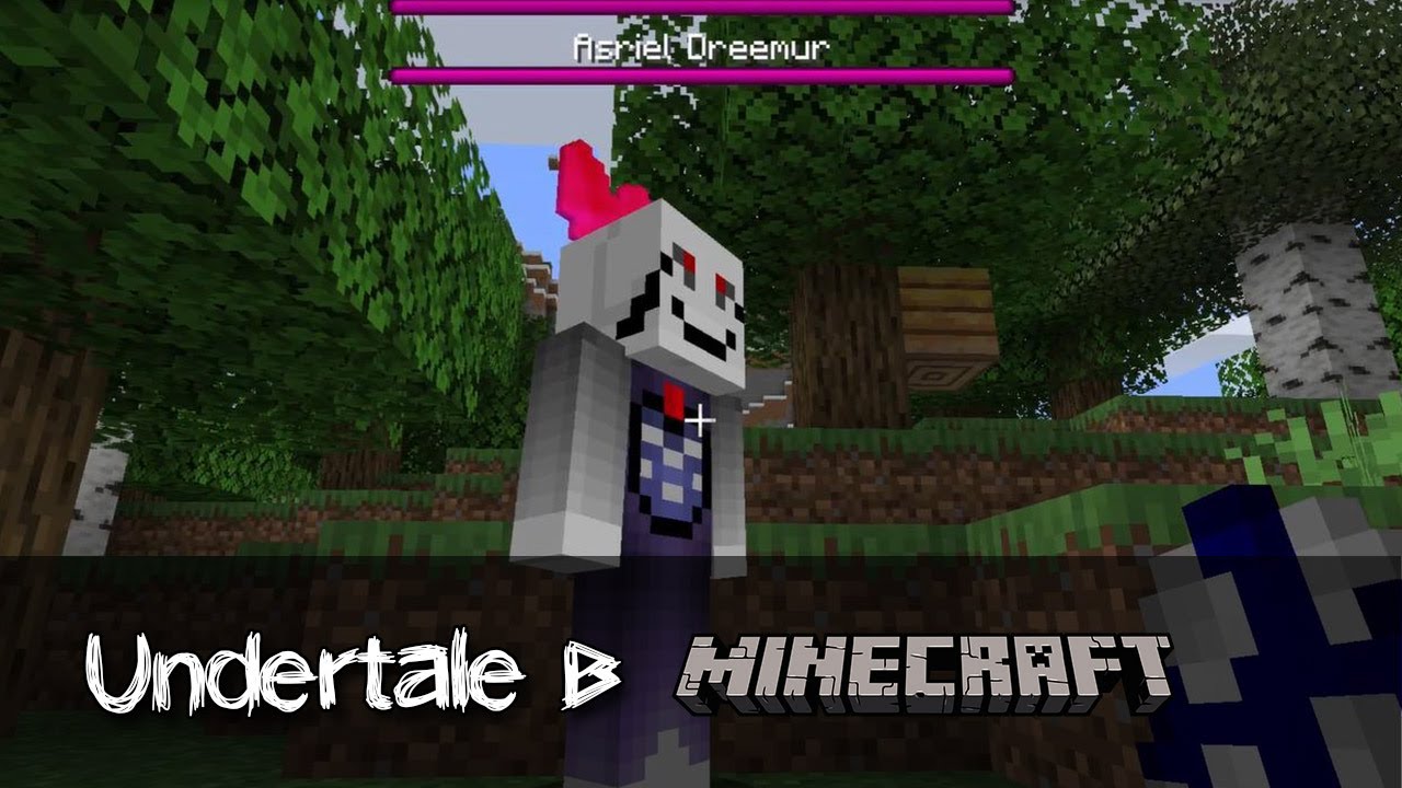 Персонажи из Undertale в Майнкрафт | Обзор мода Undertale Mod смотреть онлайн