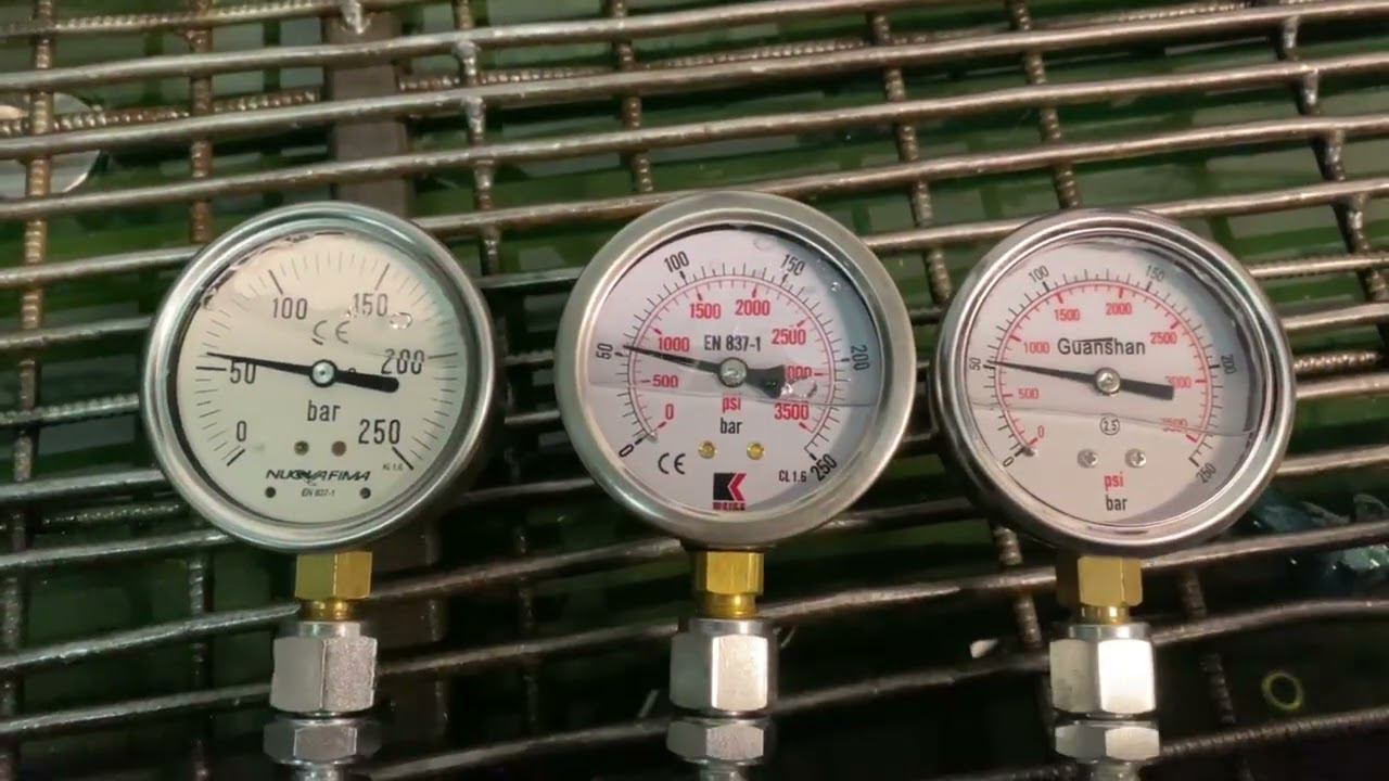 Манометры бюджетный вариант для самодиагностики гидросистемы с разными подключениями смотреть онлайн