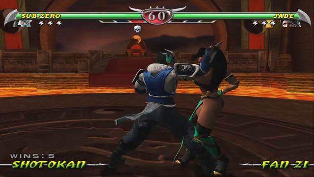 Mortal Kombat Deception - Sub-Zero Arcade Playthrough смотреть онлайн