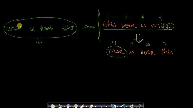 Reverse words in a string смотреть онлайн