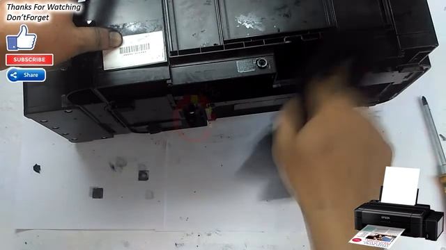 SERVICE PRINTER EPSON L110 300 310 BOCOR смотреть онлайн