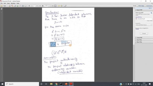 Effect of Multicollinearity in Multiple Regression (Part 2) смотреть онлайн