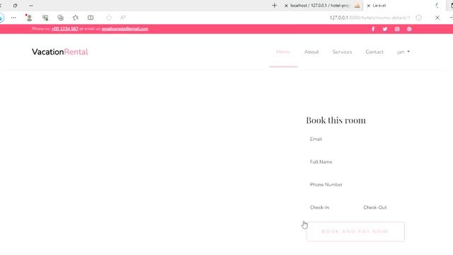 Hotel Booking Management System Website смотреть онлайн