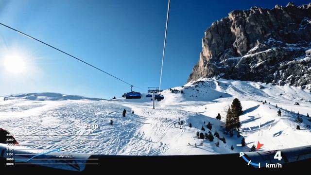8-CLD/B Gran Paradiso | Selva di Val Gardena | Val Gardena | GoPro Timelapse 2K with GPS Data смотреть онлайн