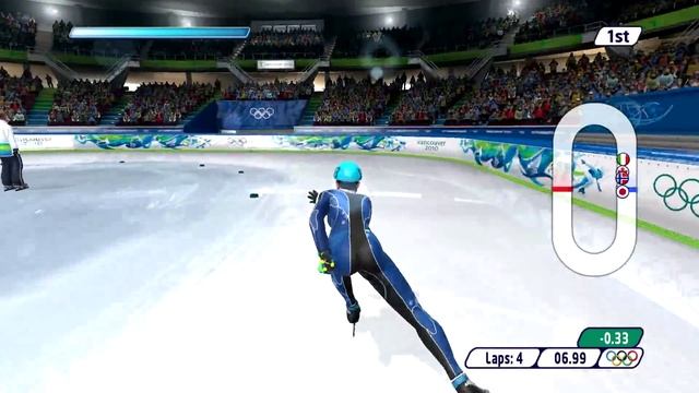 Vancouver 2010 Winter Olympics - Speed Skating 500 M - PC Game