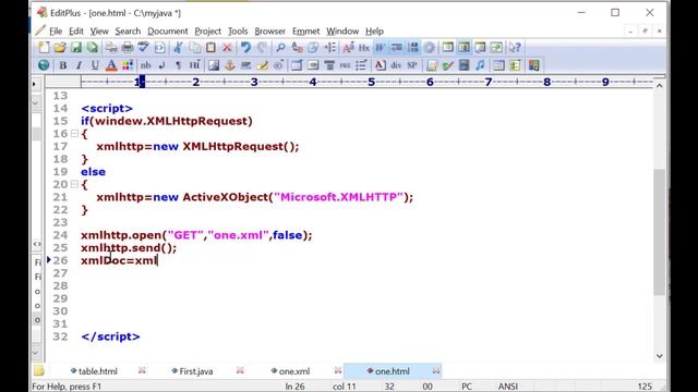How to use XML in HTML, Fetching and Reading XML Data in HTML, Display XML in HTML using JavaScript смотреть онлайн