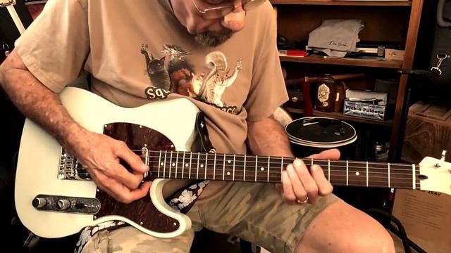 Orange Skies by Steve on a telecaster смотреть онлайн