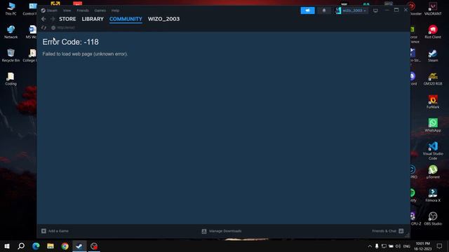 FIX STEAM NOT LOADING | STEAM ERROR CODE 118 | 100% WORKING смотреть онлайн