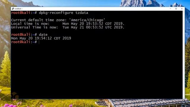 Kali Linux Quick Start Guide - how to adjust timezone and sync to ntp servers смотреть онлайн