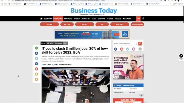 IT companies to slash 3 million jobs by 2022: BoA - Do we need to be worried? смотреть онлайн