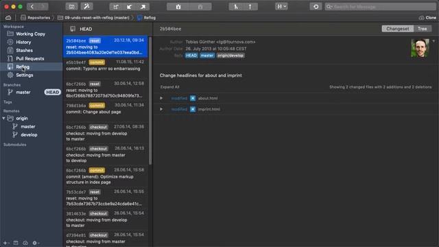 Surviving with Git #9: Recovering Deleted Commits смотреть онлайн