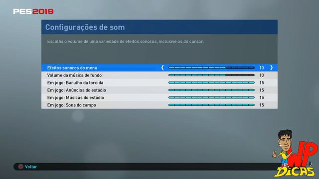 PES 2019 - MELHOR CONFIGURAÇÃO GERAIS смотреть онлайн