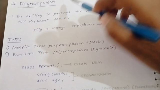 OOPS with JAVA create class, object, methods, polymorphism runtime and compile time with code смотреть онлайн