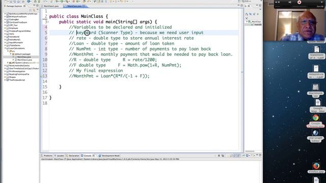 Loan Payment Java Program смотреть онлайн
