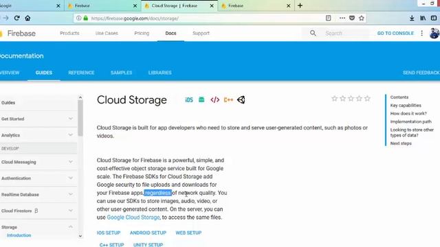 Firebase Tutorial 7 how firebase Cloud storage works смотреть онлайн