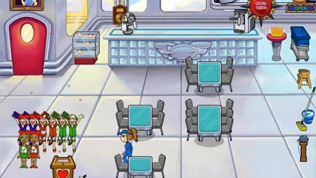 Diner Dash Flo On The Go Hack смотреть онлайн