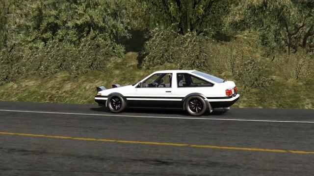 Assetto Corsa-AE86 VS EK-9 Mount Akina Downhill смотреть онлайн