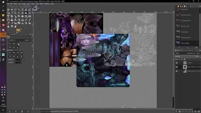 Tutorial | Gimp - UV & Texture Creation смотреть онлайн